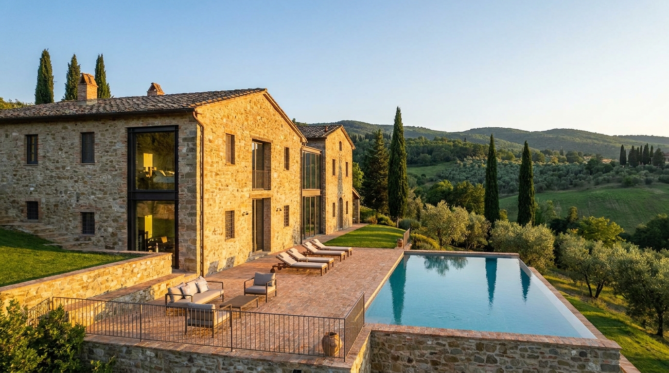 Il casale di Cirone B&B tra gli ulivi al tramonto